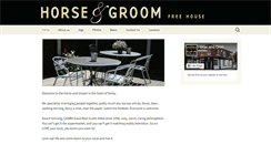 Desktop Screenshot of horseandgroomderby.co.uk